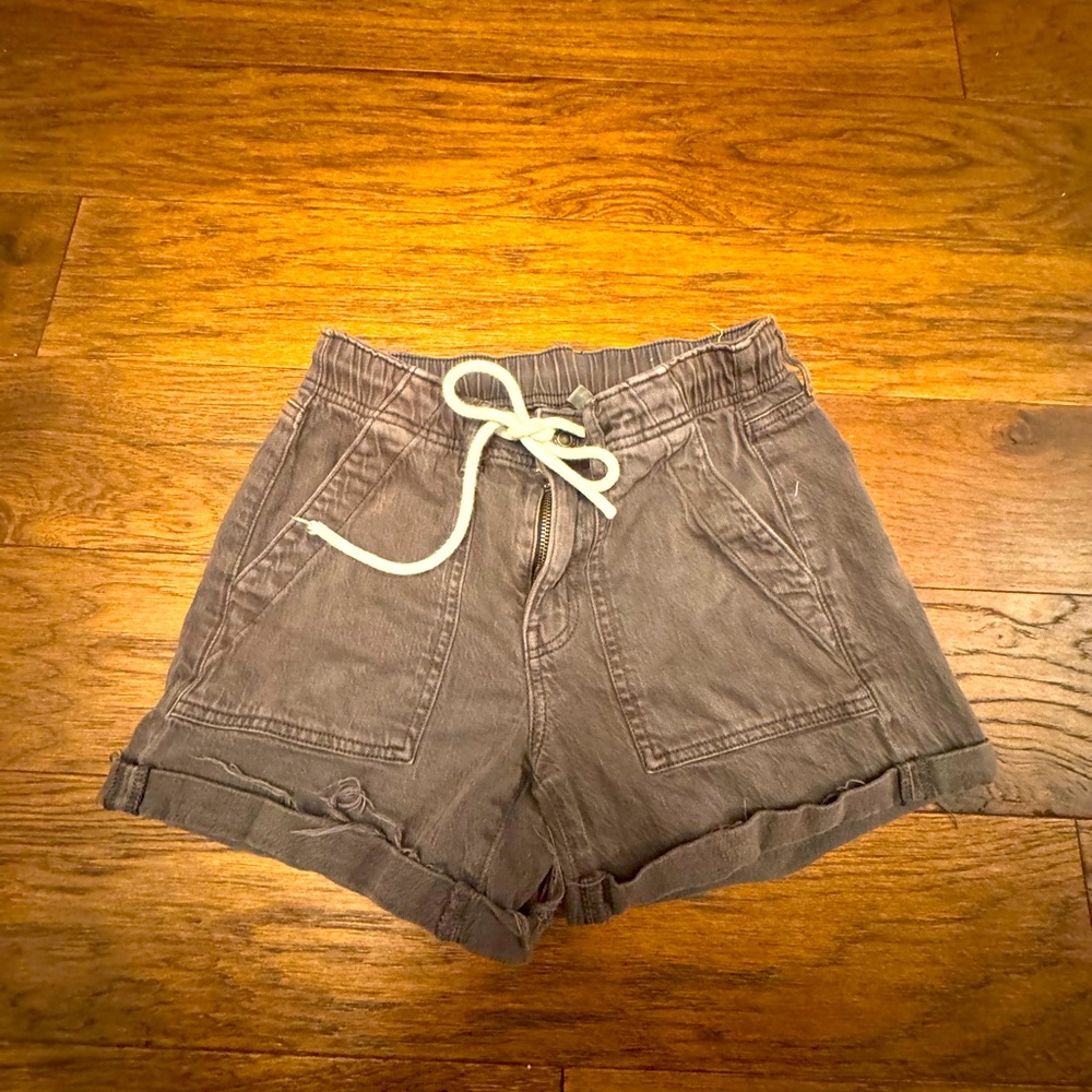 American Eagle Gray Women's Denim Shorts